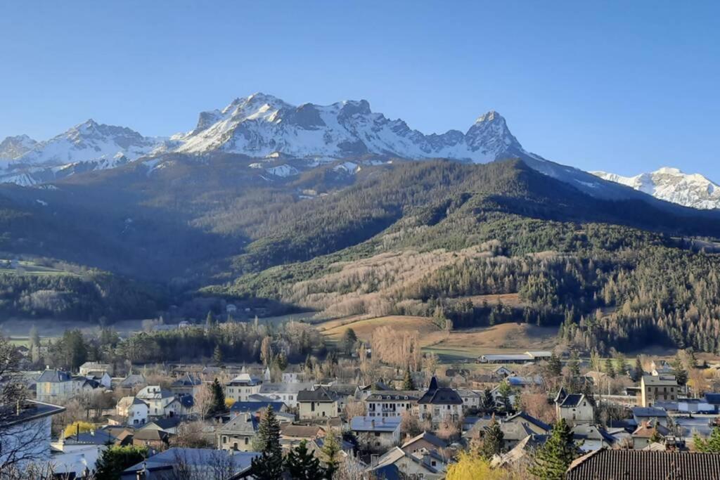 바르셀로넷트 Cap Plein Sud En Ubaye 아파트 외부 사진
